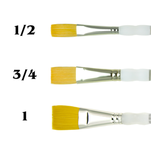 Pincel Soft Grip Stroke (Chato Longo)