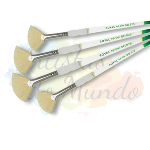 Pincel Soft Grip Fan (Leque)