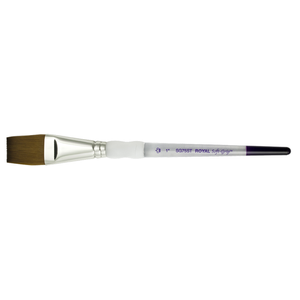Pincel Soft Grip Chato Longo