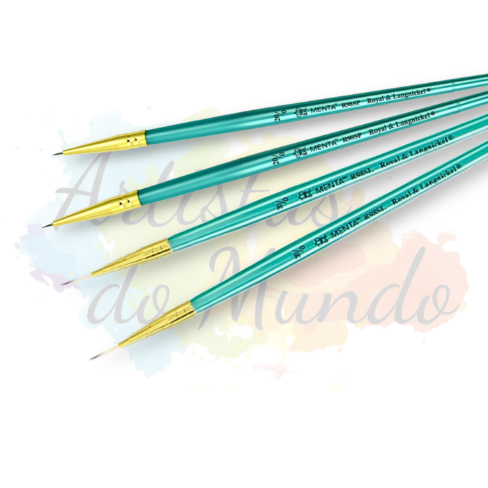 Pincel Royal & Langnickel Menta Script Liner (Filete Longo)