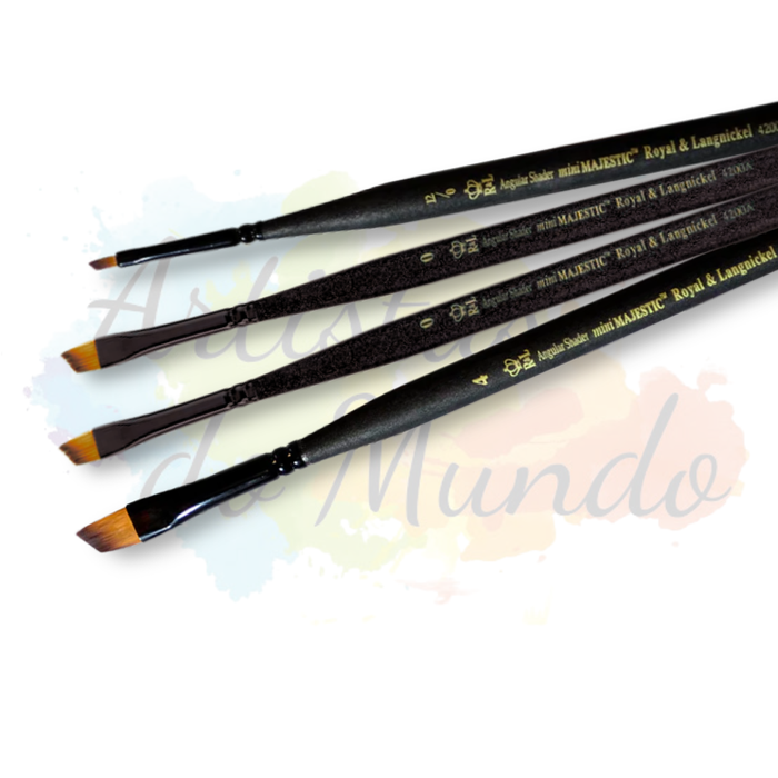 Pincel Royal & Langnickel Mini Majestic Angular (Chanfrado)