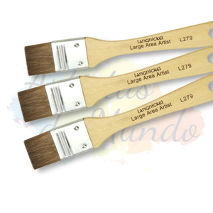 Trincha Chata Pelo de Camelo Royal & Langnickel L279