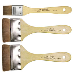 Trincha Chata Pelo de Camelo Royal & Langnickel L279