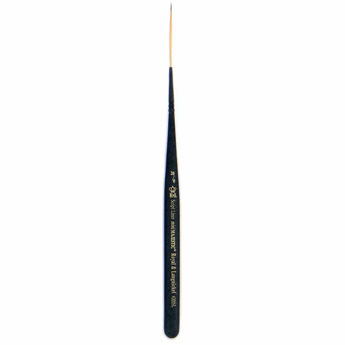 Pincel Royal e Langnickel Mini Majestic Script Liner (Filete Ultra Longo)  20/0 - R4200SL-20/0