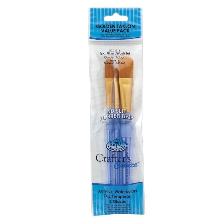 Kit Pincel Royal e Langnickel Crafters Choice Lingua de Gato - RCC216