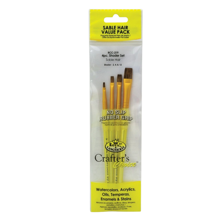 Kit Pincel Royal e Langnickel Crafters Choice Wash (Chato) - RCC219