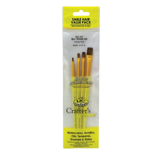 Kit Pincel Royal e Langnickel Crafters Choice Wash (Chato) - RCC219