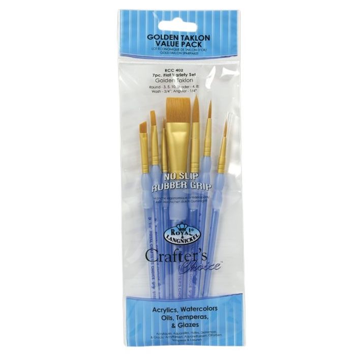 Kit Pincel Royal e Langnickel Crafters Choice Variados -  RCC402