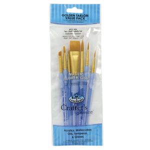 Kit Pincel Royal e Langnickel Crafters Choice Variados -  RCC402