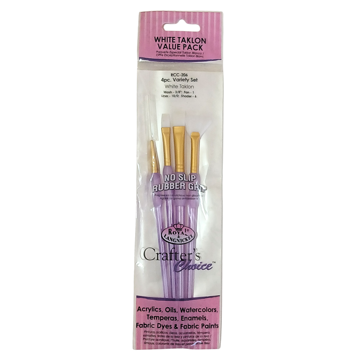 Kit Pincel Royal e Langnickel Crafters Choice Variados - RCC206