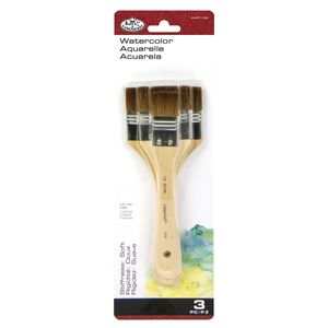 Kit 3 Trinchas Chatas Pelo de Camelo - RART-105