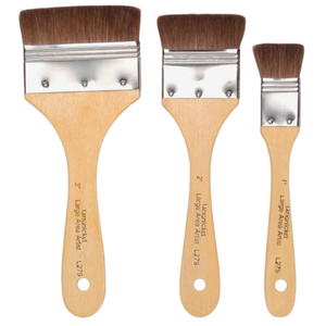 Kit 3 Trinchas Chatas Pelo de Camelo - RART-105
