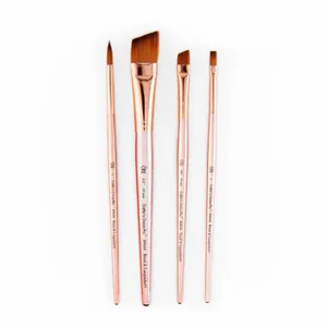 Kit Pincel Royal e Langnickel Crafters Choice Pro Rose Gold Variados- RCC PRO105