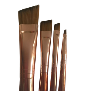 Kit Pincel Royal e Langnickel Crafters Choice Pro Rose Gold Angulares - RCC PRO101