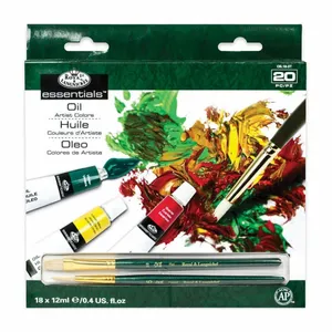 Kit Tinta Oleo Royal e Langnickel 18 Cores - OIL18