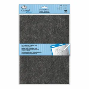 Papel Carbono Escuro Royal e Langnickel - 20 Folhas - RD207 Cinza