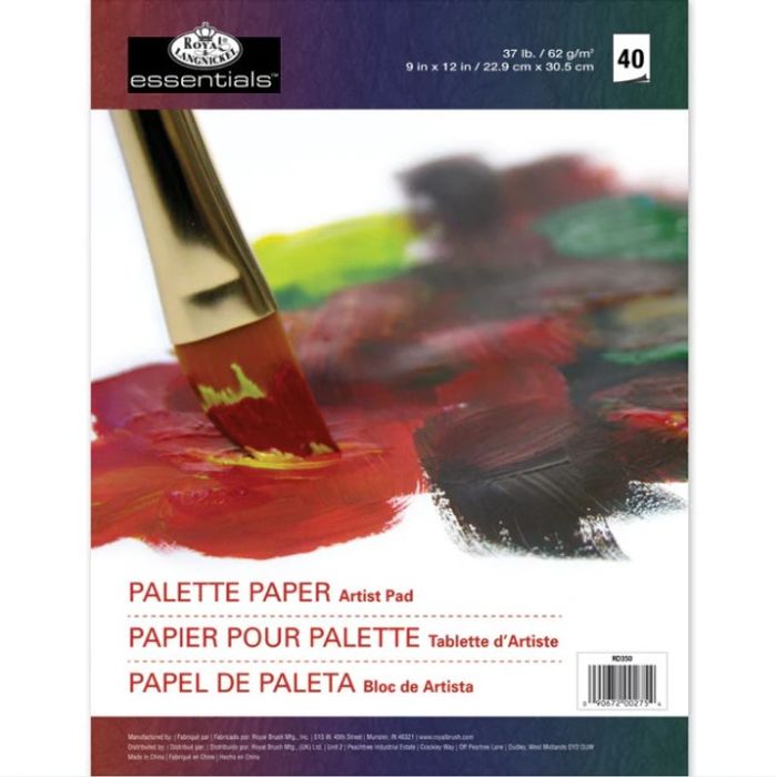 Bloco Papel Paleta Royal e Langnickel para Oleo e Acrilica A4 - RD350