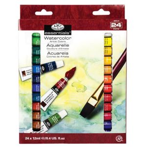 Kit Aquarela Royal e Langnickel 24 Cores - WAT24