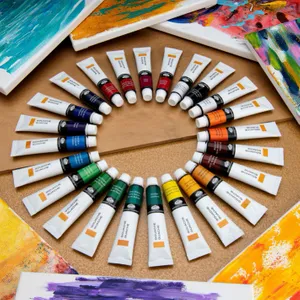 Kit Guache Royal e Langnickel 24 Cores - GOU24