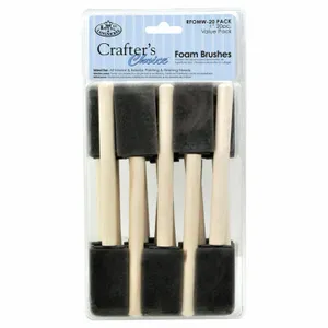 Kit Pincel Mousse Royal e Langnickel 20 Unidades
