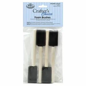 Kit Pincel Mousse Royal e Langnickel 4 Unidades