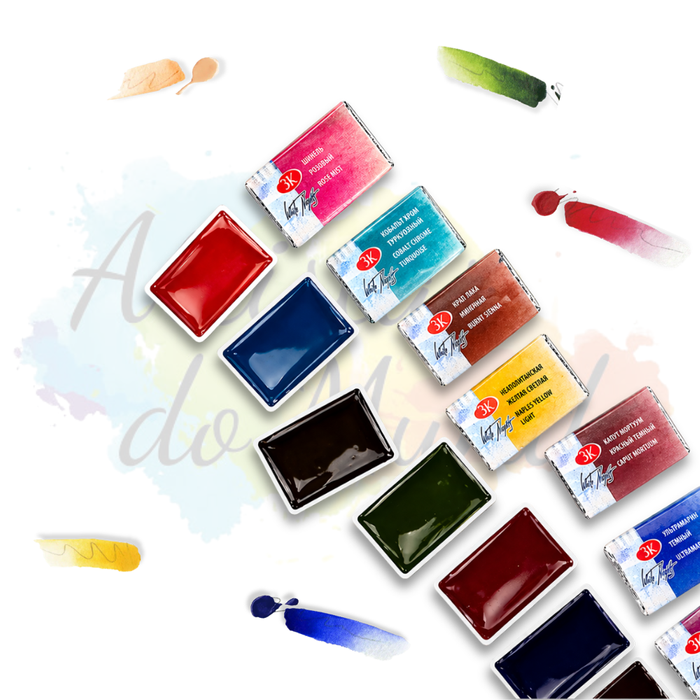 Aquarela White Nights em Pastilha