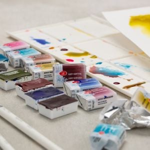 Aquarela White Nights em Pastilha