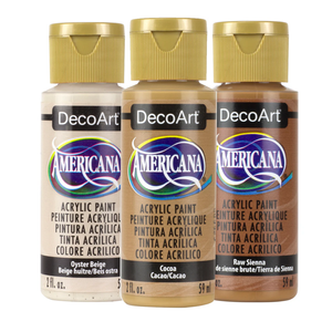 Decoart Americana - Tons de Bege e Marrom