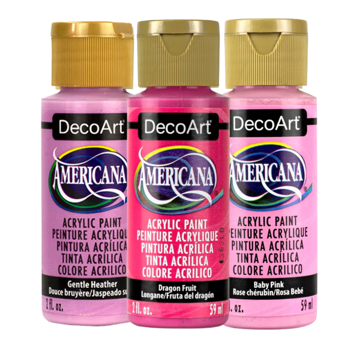 Decoart Americana - Tons de Rosa e Salmão