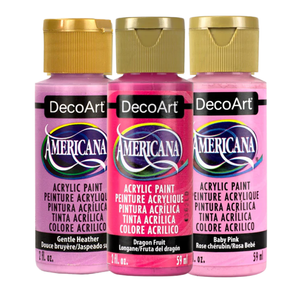 Decoart Americana - Tons de Rosa e Salmão