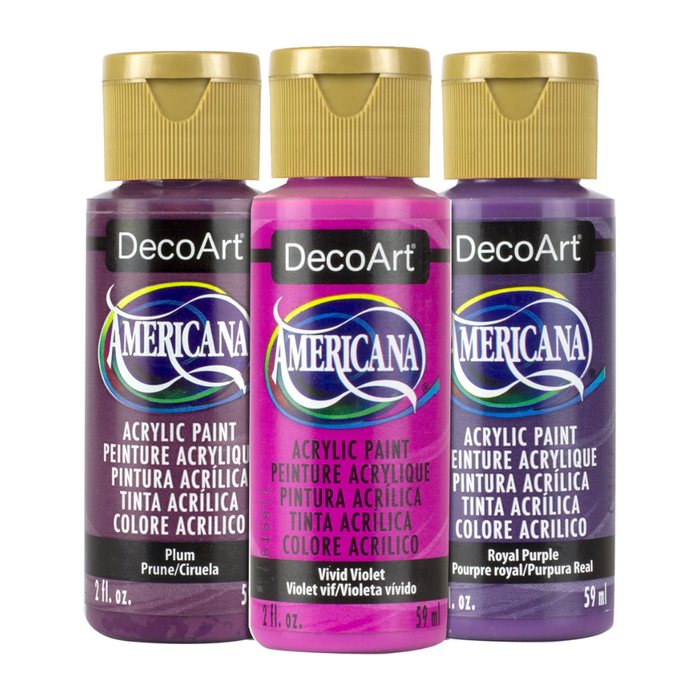 Decoart Americana - Tons de Roxo e Lilás
