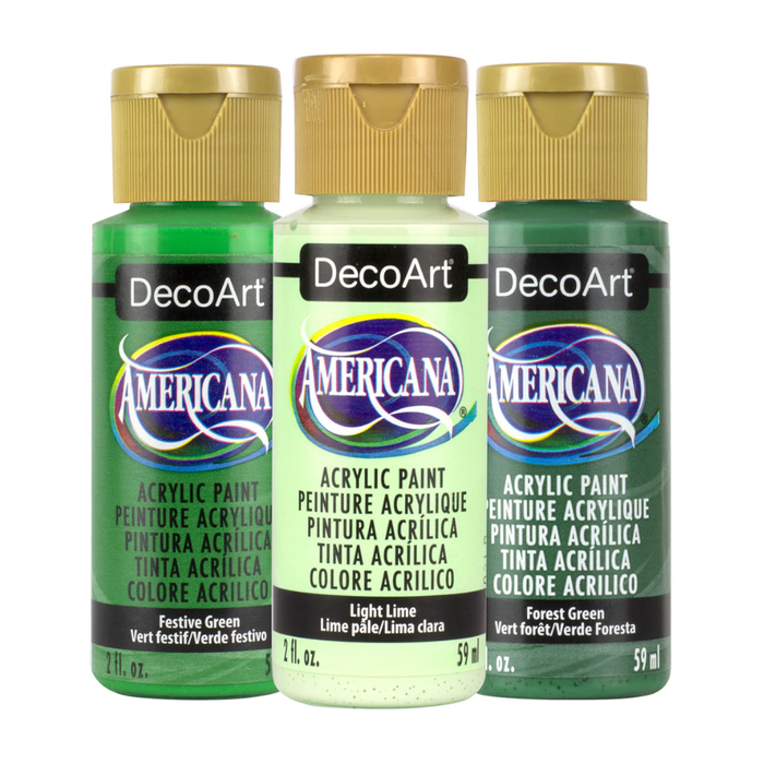 Decoart Americana - Tons de Verde