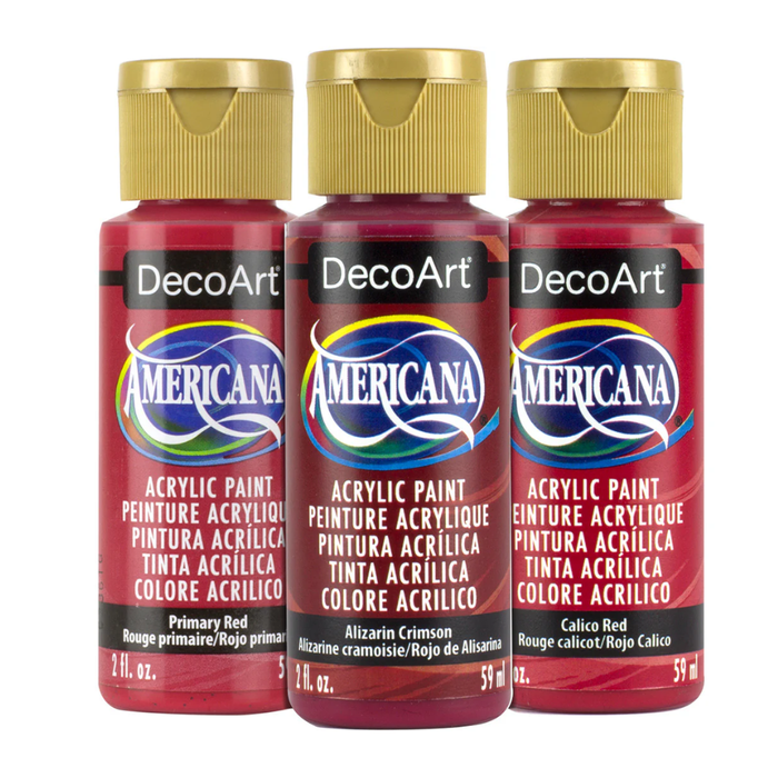 Decoart Americana - Tons de Vermelho e Vinho