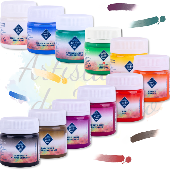 Guache Profissional Nevskaya Palitra Master Class 40 ml