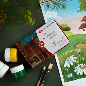 Kit Guache Nevskaya Palitra Sonnet  - 6 cores de 20ml 1143
