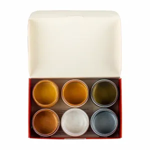 Kit Guache Metálico Nevskaya Palitra Sonnet  - 6 cores de 20 ml