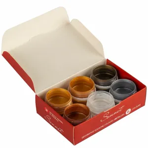 Kit Guache Metálico Nevskaya Palitra Sonnet  - 6 cores de 20 ml