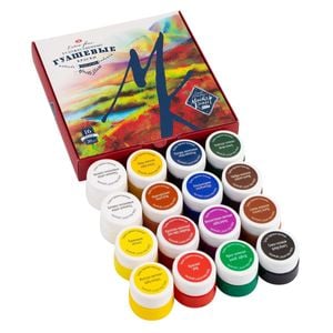 Kit Guache Profissional Nevskaya Palitra Master Class - 16 cores de 20 ml 1092