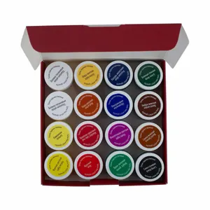 Kit Guache Profissional Nevskaya Palitra Master Class - 16 cores de 20 ml 1092