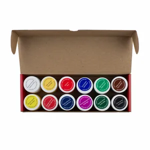 Kit Guache Profissional Nevskaya Palitra Master Class - 12 cores de 40 ml 1010