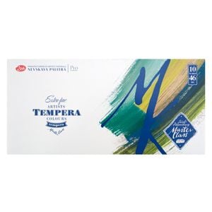 Kit Tempera Profissional Nevskaya Palitra Master Class 10 Cores 46ml - 1032