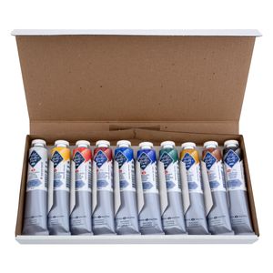 Kit Tempera Profissional Nevskaya Palitra Master Class 10 Cores 46ml - 1032