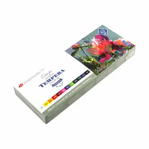 Kit Tempera Profissional Nevskaya Palitra Master Class 12 Cores 18ml - 