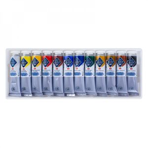 Kit Tempera Profissional Nevskaya Palitra Master Class 12 Cores 18ml - 2007