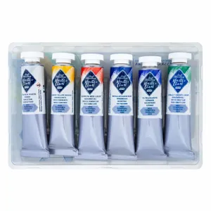 Kit Tempera Profissional Nevskaya Palitra Master Class 6 Cores 18ml - 2078