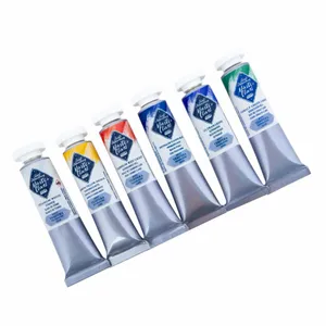 Kit Tempera Profissional Nevskaya Palitra Master Class 6 Cores 18ml - 2078