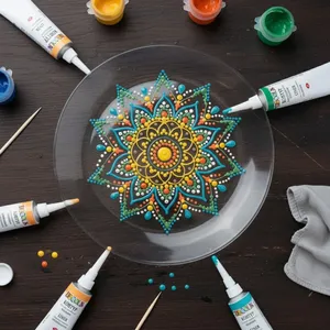 Tinta Relevo Decola para Vidro e Porcelana