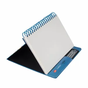 Sketchbook 100% Algodão Nevskaya Palitra 300g/m² 17,5x25 Blue Espiral
