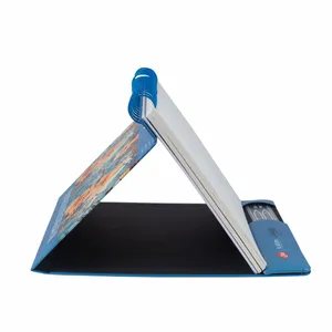 Sketchbook 100% Algodão Nevskaya Palitra 300g/m² 17,5x25 Blue Espiral