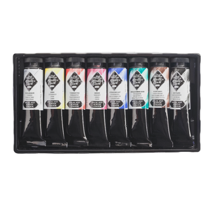 Kit Tinta Acrilica Nevskaya Palitra Master Class 18 ml 8 Cores